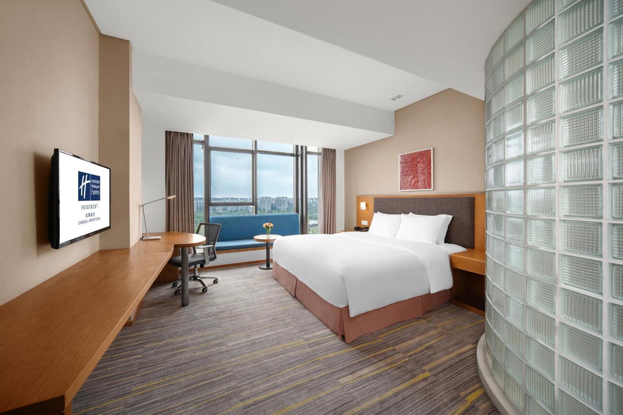 Holiday Inn Express Chengdu Airport Zone Free Shuttle From Shuangliu International Airport To Hotel ,Welcome Drink Dış mekan fotoğraf